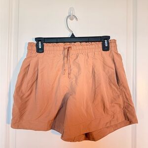 All in Motion High Waist Tan Shorts